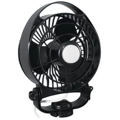 CAFRAMO Maestro 12V Variable Speed Fan, Black