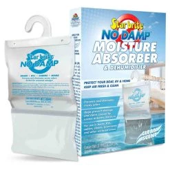 STAR BRITE No Damp Hanging Moisture Absorber & Dehumidifier Bag, 16 oz.