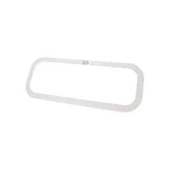 BECKSON MARINE Trim Ring, 5" x 12", White