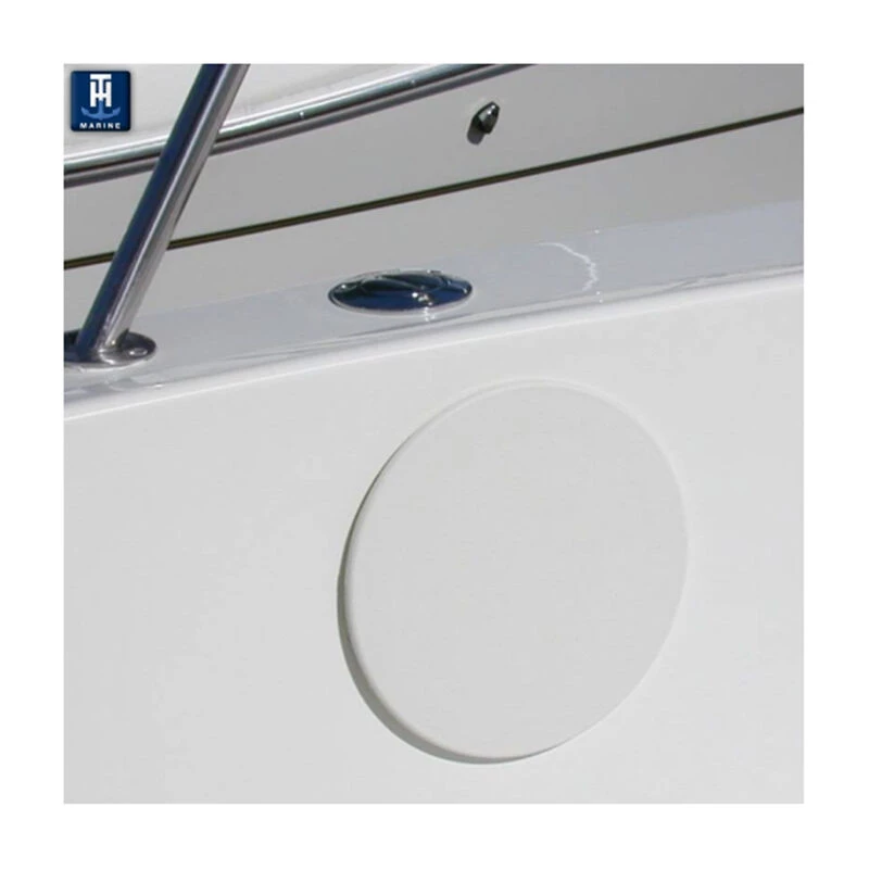 T-H MARINE 8" White Sure-Seal Pry-Out Deck Plate 4 T-H MARINE 8" White Sure-Seal Pry-Out Deck Plate - Image 2
