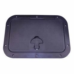 BOMAR Inspection Hatch, 7" x 11", Black
