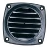 WEST MARINE Louvered 3" Hose Vent, Black
