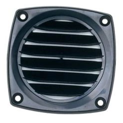WEST MARINE Louvered 3" Hose Vent, Black