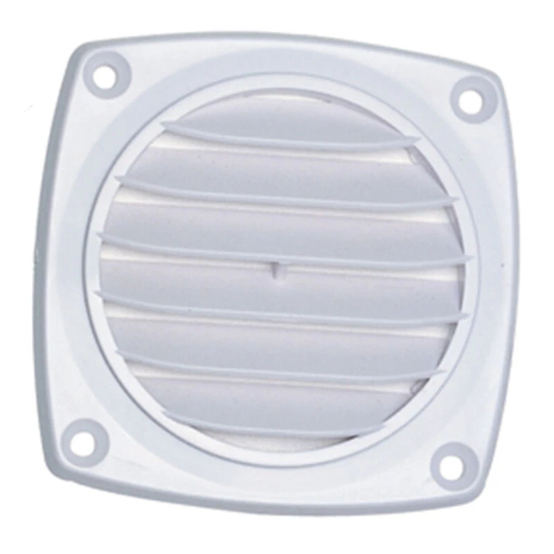 WEST MARINE Louvered 3" Hose Vent, White 3 WEST MARINE Louvered 3" Hose Vent, White