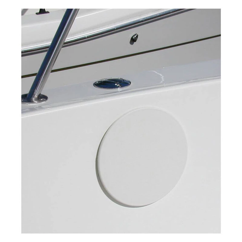 T-H MARINE 6" White Sure-Seal Pry-Out Deck Plate 4 T-H MARINE 6" White Sure-Seal Pry-Out Deck Plate - Image 2