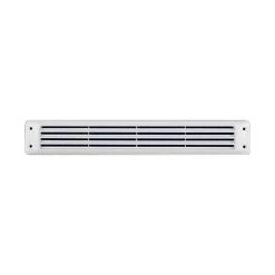ATTWOOD Flush Louvered Vent, White, 2-3/4" x 17-9/6" x 1/4"
