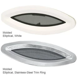 BOMAR Flagship Series Molded Elliptical Portlights