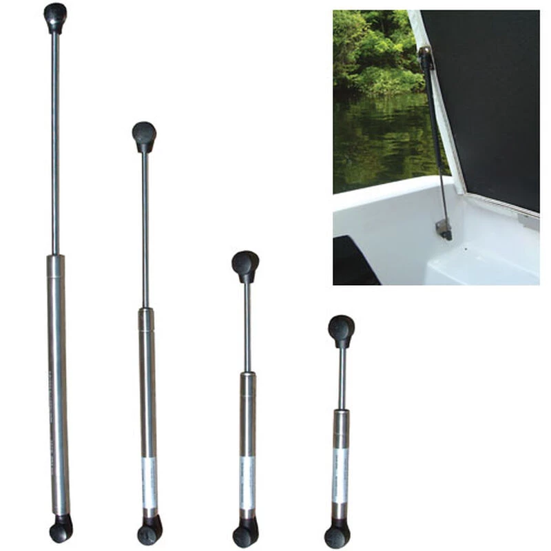 TAYLOR MADE Stainless-Steel Gas Struts for Dock Boxes & Hatches 3 TAYLOR MADE Stainless-Steel Gas Struts for Dock Boxes & Hatches