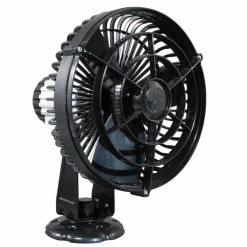 CAFRAMO Kona Weatherproof 12V Fan, Black